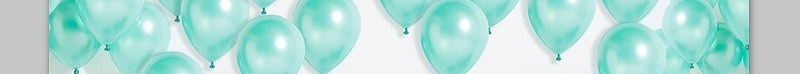 五张彩色气球PPT背景图片