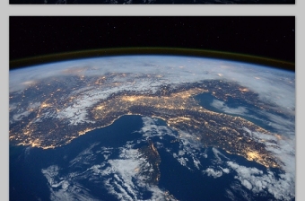 太空视觉璀璨灯光地球夜景高清图片（3张）
