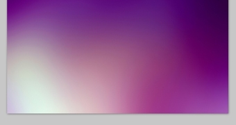两张梦幻朦胧蓝紫iOS风格幻灯片背景
