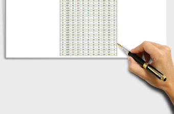 2022中小学生期末考试成绩统计表Excel模板免费下载