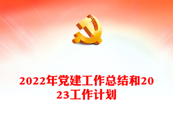 2023基层组织党建工作总结