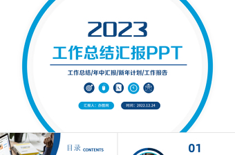 2023部门年度工作总结ppt