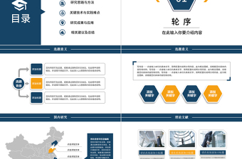 简约严谨通用毕业答辩论文开题报告PPT