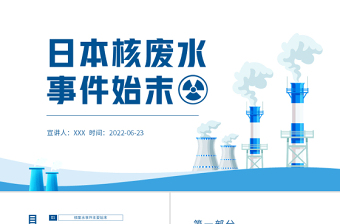 日本核废水事件始末PPT专题课件模板