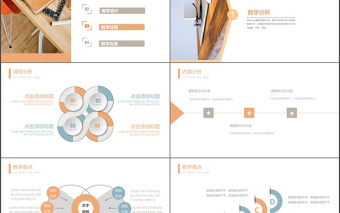 2017橙色简洁信息化教学设计