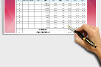 2021年报价单-含税和不含税财务计算