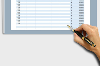 2022年小公司现金日记账模板（自动计算）免费下载