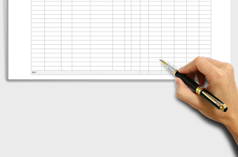 2022商品销售明细表Excel模板免费下载