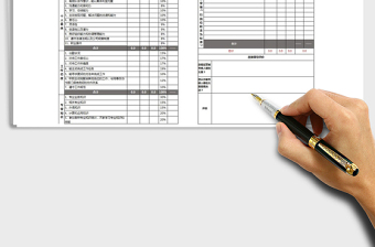 员工KPI绩效考核表Excel模板免费下载
