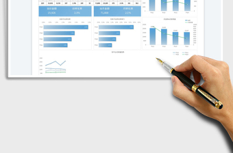 商务色线上平台销售流量数据分析表