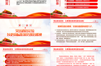 精美风解读新修订的《中国共产党巡视工作条例》PPT课件模板