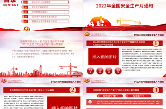 2022安全生产月PPT简洁大气遵守安全生产法当好第一责任人企业安全生产专题课件