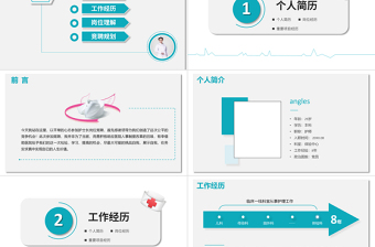 2022健康体检中心护士长岗位竞聘报告PPT简约大气竞聘专用PPT模板下载