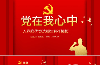 2021年党在我心中ppt