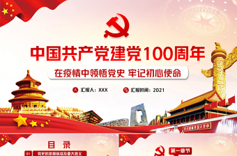 七一党课建党100周年