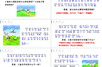 2022要下雨了PPT清新插画风人教版小学一年级语文下册第四章第14课课件（含配套教案）